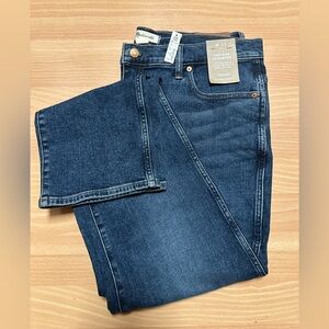 Madewell stovepipe jeans NWT